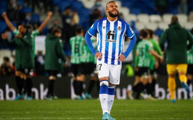 Rafael Alcántara, Rafinha, en uno de los partidos disputados con la Real