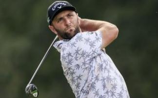 Jon Rahm en el torneo Memorial, del que ha tenido que retirarse por covid.