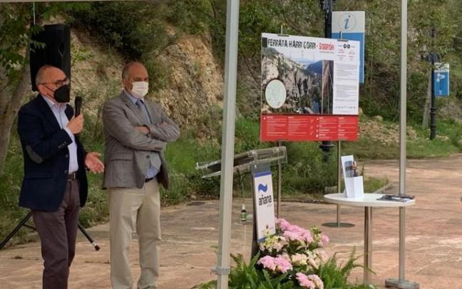 Vía ferrata en Sobrón