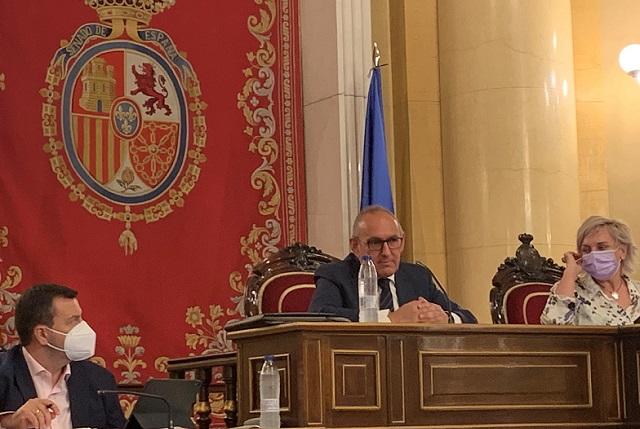 Ramiro González, durante su intervención.