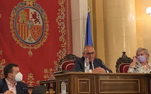 Ramiro González, durante su intervención. Ramiro González, durante su intervención.