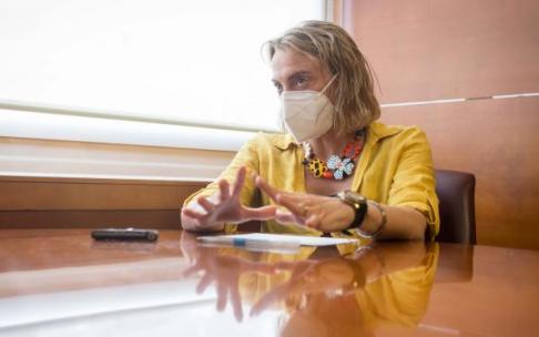 Raquel González, presidenta del PP de Bizkaia y secretaria nacional de Política Local.