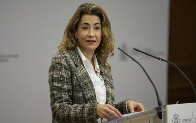 La ministra de Transportes, Raquel Sánchez La ministra de Transportes, Raquel Sánchez
