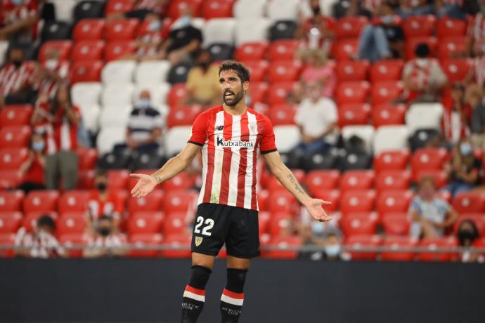 Raúl García se ha referido a los aforos en los campos de fútbol y a los horarios del Athletic