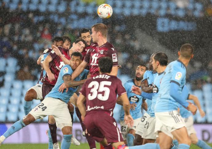 Un lance del Celta-Real Sociedad, el pasado 28 de octubre.