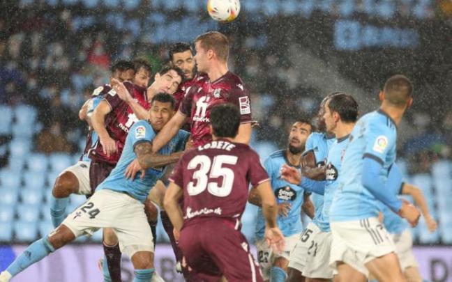 Un lance del Celta-Real Sociedad, el pasado 28 de octubre.