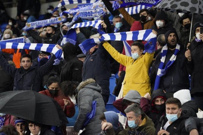 La afición de la Real, un ejemplo a seguir