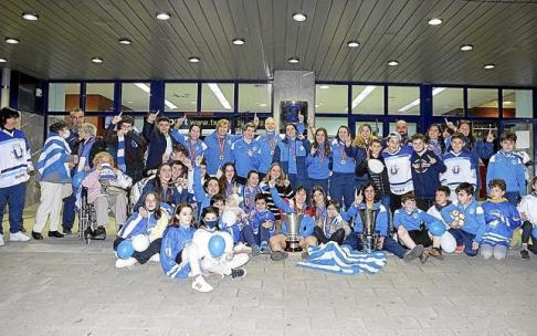 Recibimiento a las campeonas Recibimiento a las campeonas