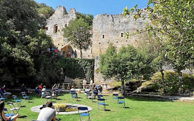 Concierto de txalaparta en el Jardín Botánico. Foto: P.J.P.