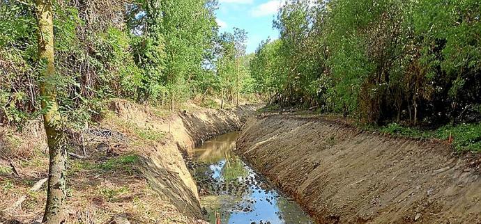 Actuación sobre el río Zadorra.