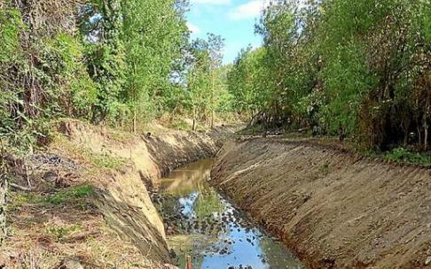 Actuación sobre el río Zadorra.