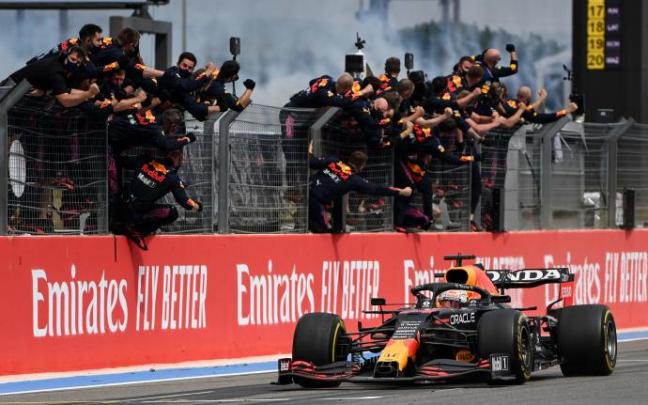Verstappen, ganador en Paul Ricard. Verstappen, ganador en Paul Ricard.