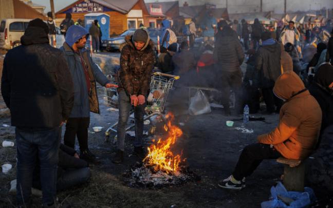 Refugiados procedentes de Ucrania, en Polonia.