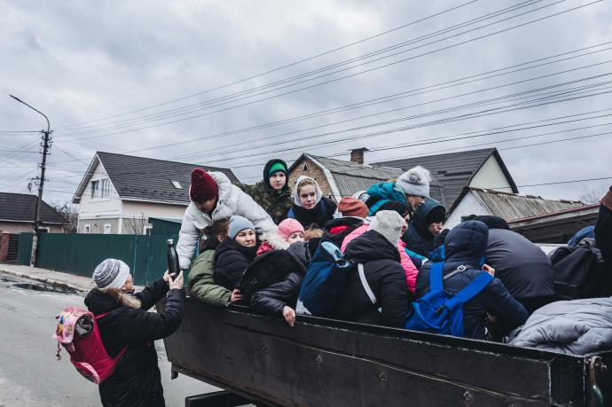 ACNUR ha alertado de que la de Ucrania es la crisis de desplazamiento que más rápido crece desde la Segunda Guerra Mundial