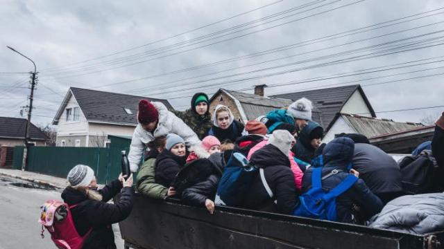 ACNUR ha alertado de que la de Ucrania es la crisis de desplazamiento que más rápido crece desde la Segunda Guerra Mundial