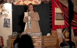 Tefi de Paz, interpretando a Remigia Echarren. Foto: P. Cascante