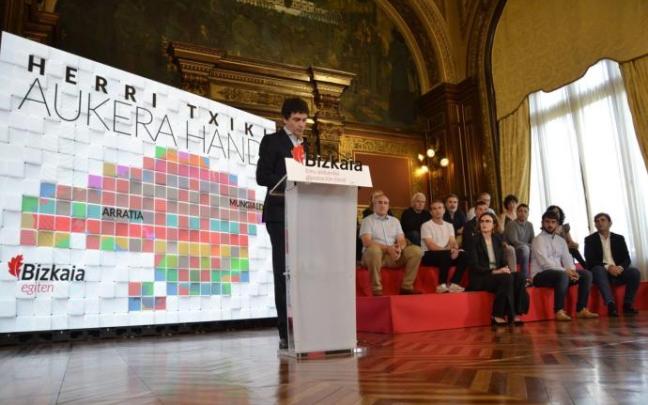 Rementeria ha presentado esta mañana las conclusiones del primera fase del proyecto junto a los alcaldes y alcaldesas