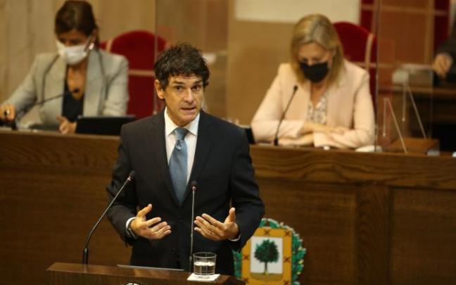 El diputado general de Bizkaia, Unai Rementeria