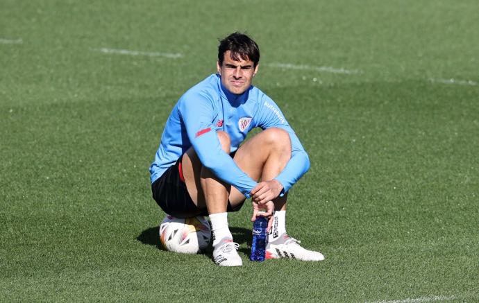 Dani García, durante un descanso en Lezama.