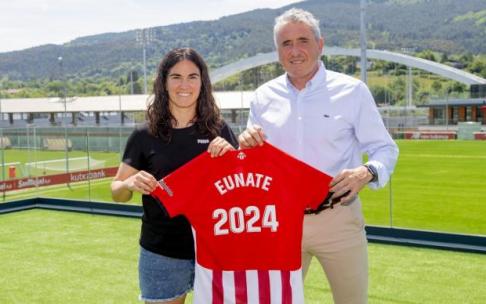 Eunate renueva dos años más con el Athletic.