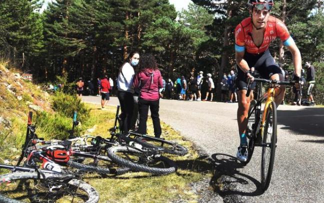 Mikel Landa, en la pasada edición de la Vuelta a Burgos, carrera que conquistó. Mikel Landa, en la pasada edición de la Vuelta a Burgos, carrera que conquistó.