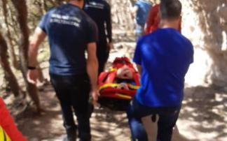 Rescate del escalador herido