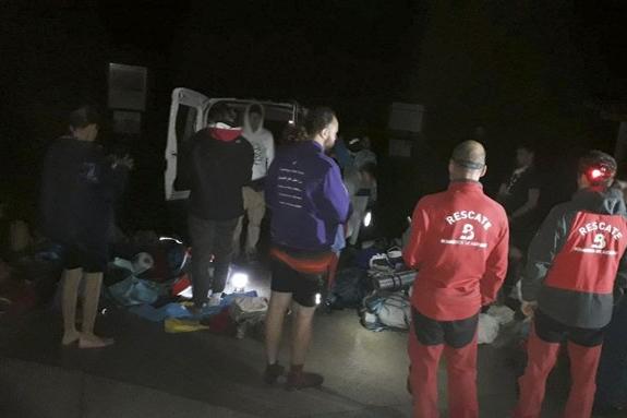 Rescatado un grupo de scouts desorientados en los Lagos de Covadonga