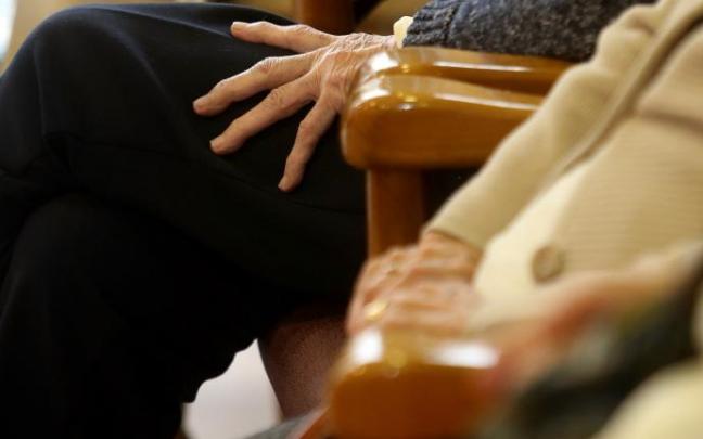 Personas mayores en una residencia.