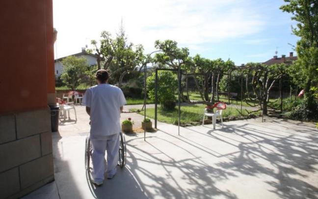 Jardín de la residencia Burgelu.
