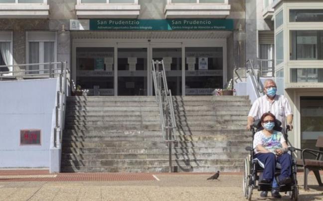 Exterior de la residencia San Prudencio.
