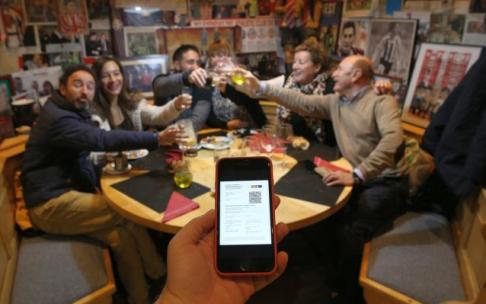 La exigencia del pasaporte covid en la hostelería entró en vigor el pasado 4 de diciembre, en vísperas del puente de la Inmaculada.