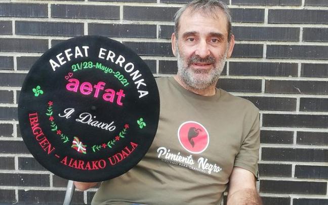 Alberto 'Il Diavolo' Vallés confía en poder colgarse una nueva txapela con otro récord del mundo.
