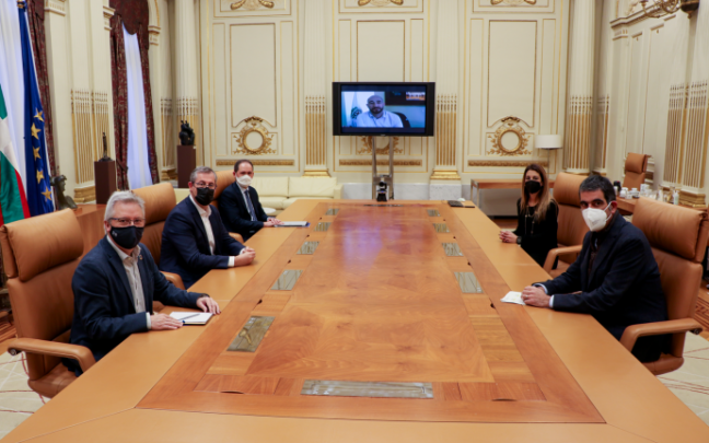Reunión mantenida hoy entre la Diputación de Gipuzkoa y los alcaldes sobre los fondos COVID-19