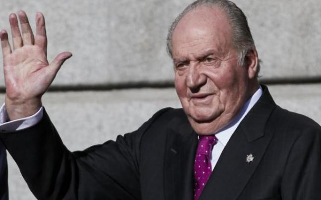 El rey emérito, Juan Carlos de Borbón El rey emérito, Juan Carlos de Borbón