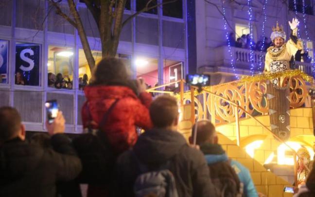 Última cabalgate de Reyes celebrada en Bilbao en 2019 Última cabalgate de Reyes celebrada en Bilbao en 2019