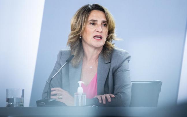 Teresa Ribera, tras la reunión del Consejo de Ministros. Teresa Ribera, tras la reunión del Consejo de Ministros.