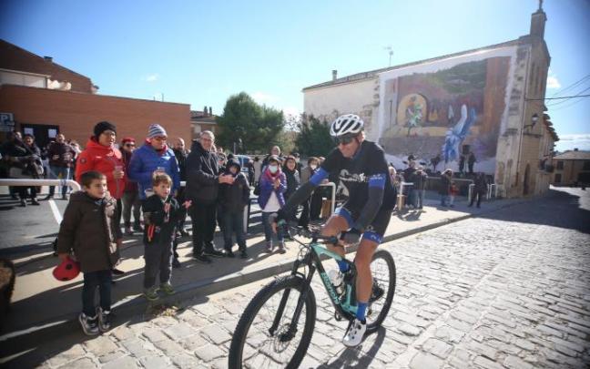 Imagen de Ricardo Abad al inicio de la prueba