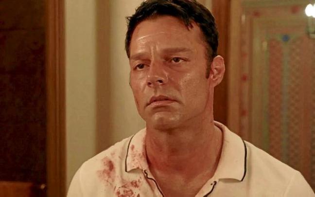 Ricky Martin, en una escena de la serie sobre Versace de ‘American Crime Story’. Foto: FX Ricky Martin, en una escena de la serie sobre Versace de ‘American Crime Story’. Foto: FX