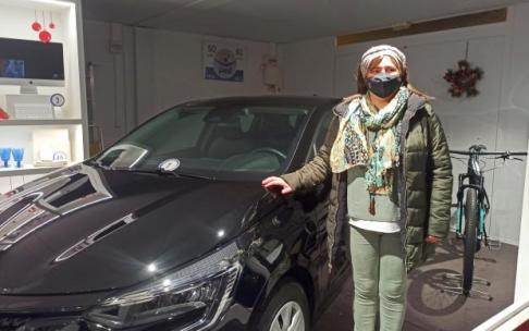 El estand abrió sus puertas en la jornada de ayer martes en el pórtico de Santa María.