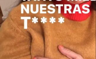 La historia de Rigoberta Bandini que muestra cómo le censuran la palabra 'tetas'. La historia de Rigoberta Bandini que muestra cómo le censuran la palabra 'tetas'.