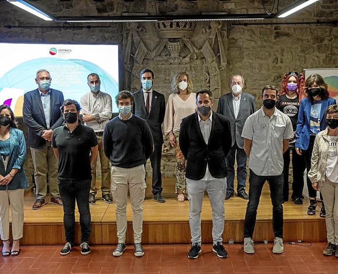 Presentación ayer en Laguardia de Esférica Rioja Alavesa.