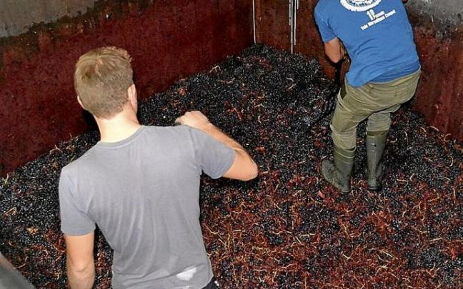 Calado en Baños de Ebro.