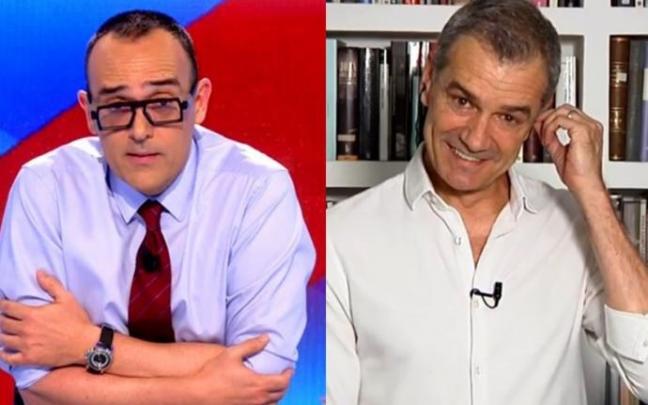 Risto Mejide y Toni Cantó, en 'Todo es Mentira'. Risto Mejide y Toni Cantó, en 'Todo es Mentira'.