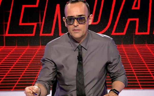 Risto Mejide, en el plató de 'Todo es verdad'. Risto Mejide, en el plató de 'Todo es verdad'.