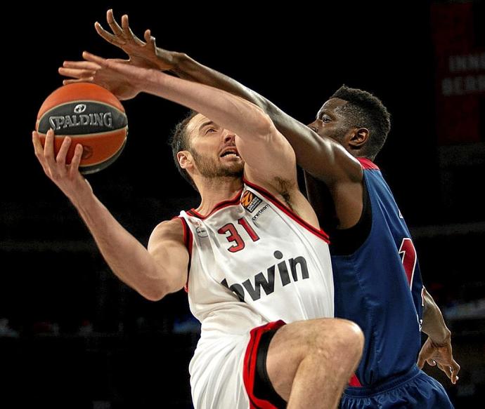 El Baskonia se impuso con claridad (91-66) en el último enfrentamiento con el Olympiacos. Foto: Euroliga