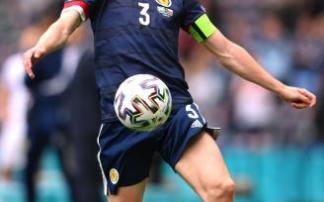 Andy Robertson, durante la presente Eurocopa.