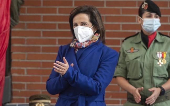 Margarita Robles, durante su acto de este miércoles.