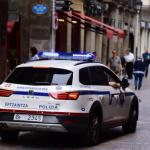 Imagen de archivo de una patrulla de la Ertzaintza.