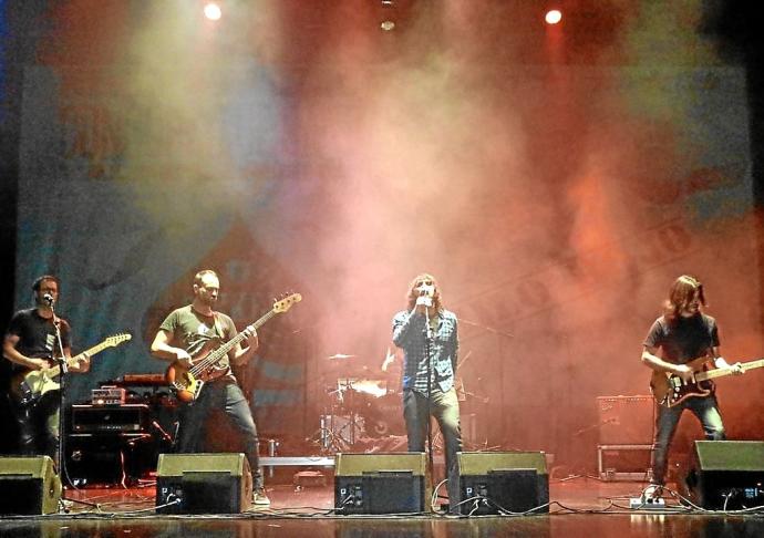 Actuación de una pasada edición del concurso musical Rockein, en Basauri. Foto: DEIA