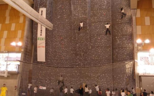 Rocódromo del centro cívico Hegoalde.